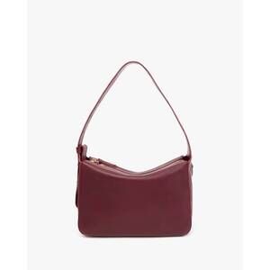 NEW CLARE V. fleurine naturelle shoulder bag in plumingo